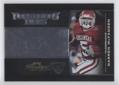 2008 Prestige Prestigious Picks Black 328/500 Darren McFadden #PPI-7 1k5