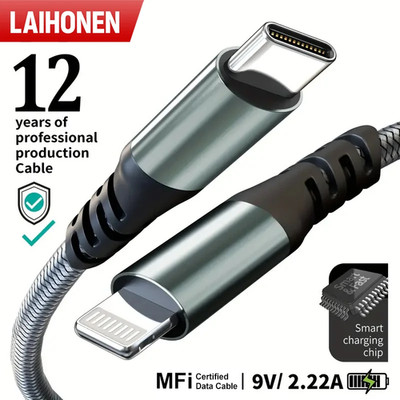 USB C Ladekabel für Apple iPhone 14 13 12 11 X iPad SchnellLadekabel Datenkabel
