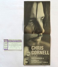 Chris Cornell Ticket Stub 1999 Euphoria Morning Tour San Diego Copley Hall