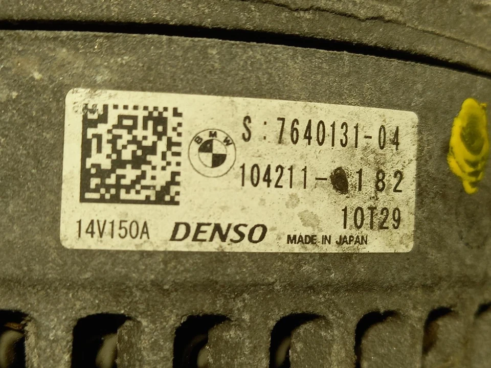 BMW 2 SERIES Alternator 2014-2021 2.0L B47D20O0 (B47D20A)  - Image 2 of 4