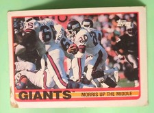 Morris Up The Middle - #165 - New York Giants - Team Leaders 1989