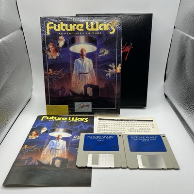 Future Wars Adventures in Time Atari ST Complete US Interplay Tested Rare NTSC