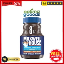 Maxwell House The Original Roast Instant Coffee, 8 oz Jar