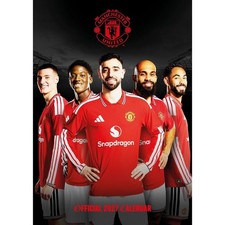Manchester United FC A3 Calendar 2027, Wall Calendars, Month To View, Gift