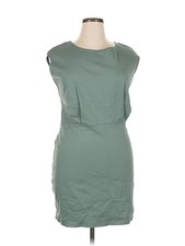 Nine West Women Green Casual Dress XL