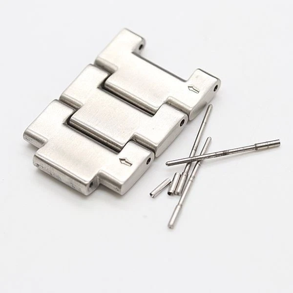 ORIENT 3 Link EL0A-D2-B Men Watch Band Bracelet Parts Silver Color 22mm used - Image 3 of 3