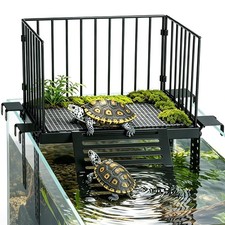 LEDXLIRBH Turtle Basking Platform with Ramp, for 10-30 Gal Tank