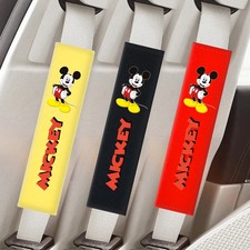 Mickey Mouse Car Seat Belt Cover Cute Disney Seatbelt Shoulder Pad For Car Mickey Mouse Car Seat Belt Cover Cute Disney Seatbelt Shoulder Pad For Car