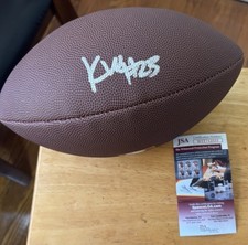 Kyren Williams Autographed NFL Football
