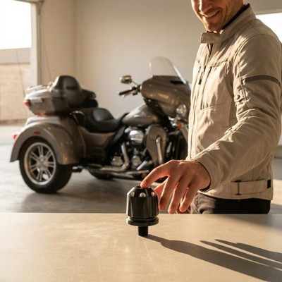 2 Stück BRP dreirädriges Motorrad Lenkerendkappe einfach zu montieren