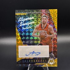 2024-2025 Mosaic Alperen Sengun Colorgraphs /10 GOLD HOUSTON ROCKETS 🏀 