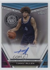 2023-24 Topps Chrome Certified Auto Timmy Allen #CA-TA Auto 1t99