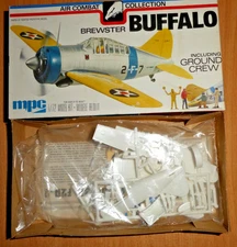 Vintage MPC Brewster Buffalo 1/72 Scale Model Kid Sealed 1977