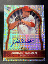 2011 Topps Finest X-FRACTOR ROOKIE Auto Jordan Walden 238/299