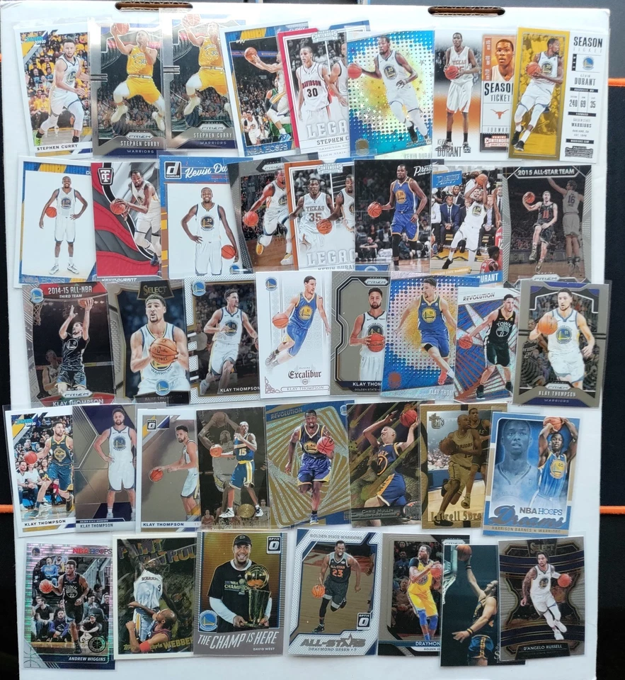 235x 金州勇士队 大量 批量 库里·汤普森 DURANT PRIZM 韦伯 新秀 — 第 2/4 张图片