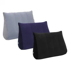 Inflatable Wedge Pillow Portable Reading Lumbar Cushion Body Positioner For Yoga