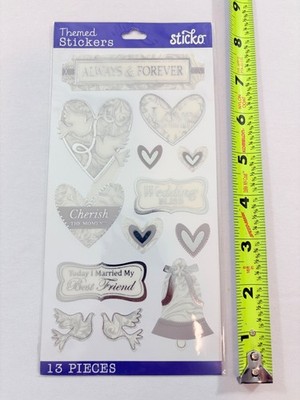 STICKO STICKERS / ALWAYS AND FOREVER / 1 SHEET