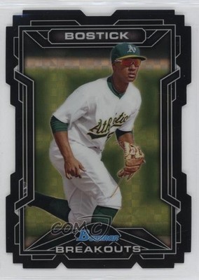 2013 Bowman Draft Scout Breakouts X-Fractor Die-Cut 38/99 Chris Bostick 4pn