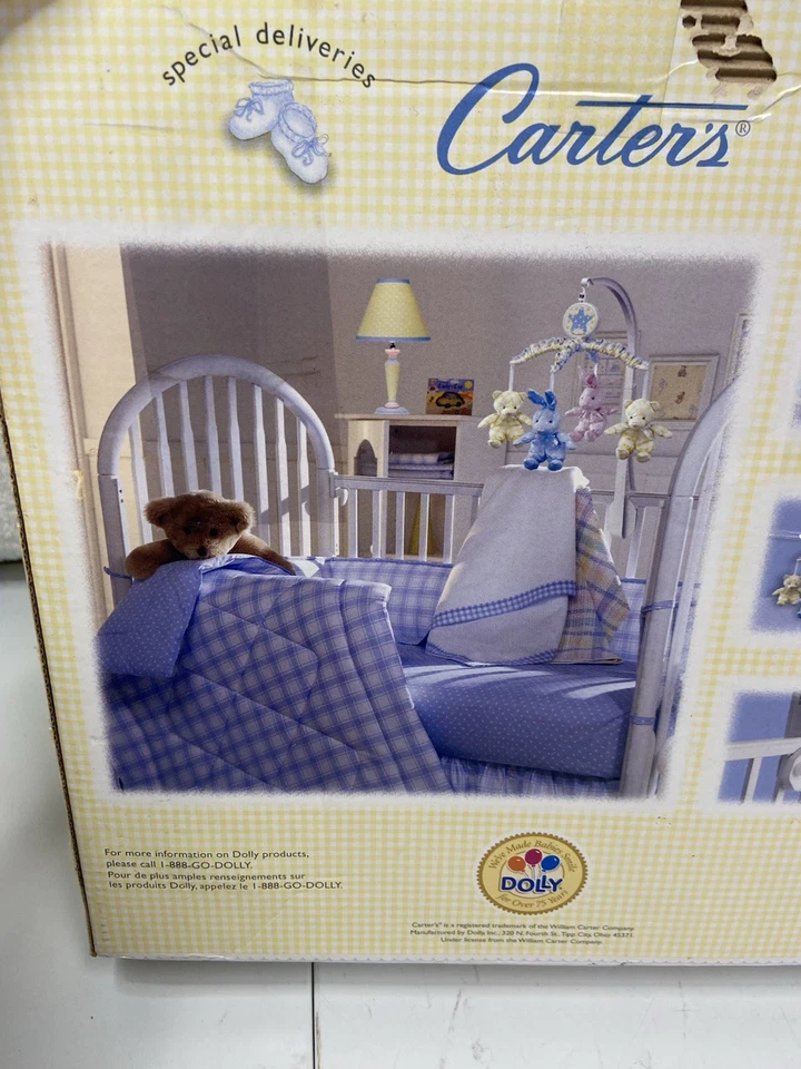Carter's Musical Móvil Bebé Juega "Brahm's Lullaby" Con Animales Nuevo en Caja Foto 4 de 4