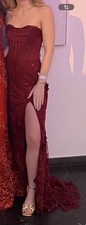 Rotes Ball Kleid Gr.32
