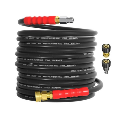 #ad 3 8quot; Kink Resistant Pressure Washer Hose 50FTIndustrial Grade Double Layer S... $90.66