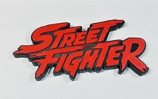 Decorative Original Street Fighter Arcade Gaming logo Retro Sign Display