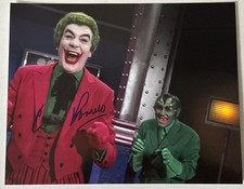 Cesar Romero Signed Photo, 8x10 with COA, The Joker, Batman