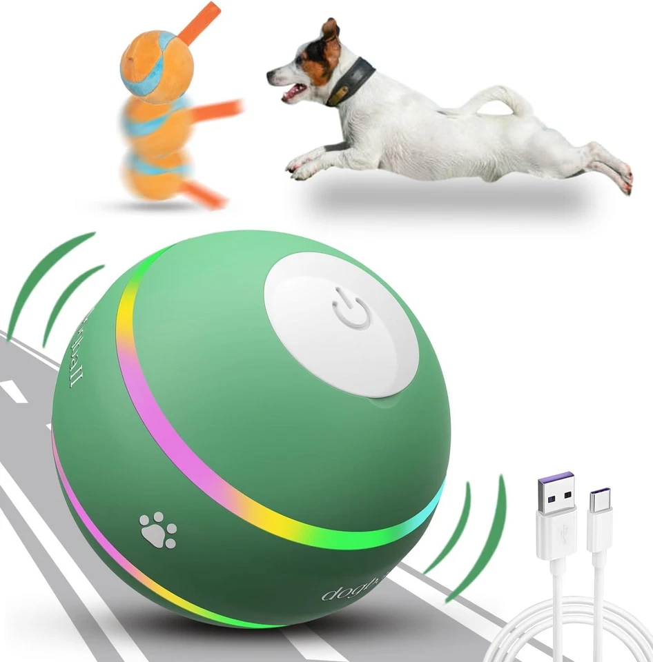 3rd Generation Interactive Dog Ball - Rechargeable, Safe, and Water-Resistant - Image 3 of 4