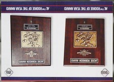 2020 Topps #58 / 198 AL Rookie of the Year Award / NL Rookie of the Year EX