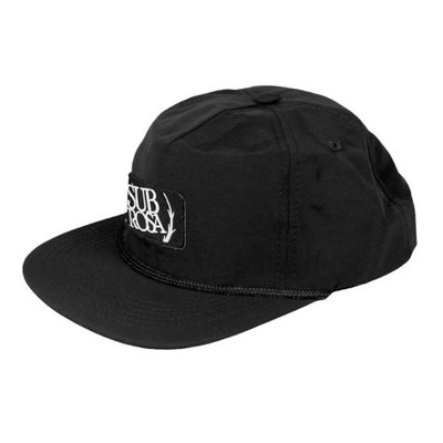 SUBROSA Cropped Crest 5 Panel BMX Kappe Schwarz