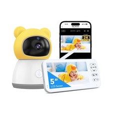Baby Monitor with Camera and Audio, 2K HD Smart Video Baby Camera W... Fast Ship