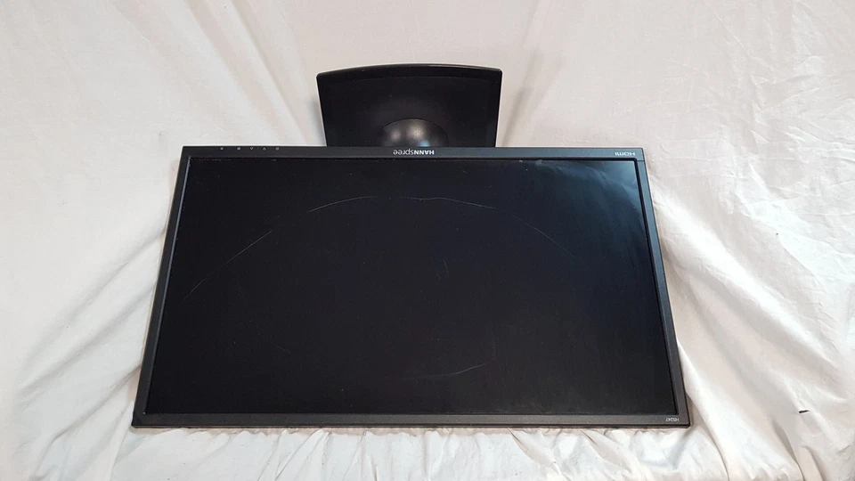 Hannspree HS247HPV 23.6" VGA DVI HDMI Widescreen Monitor Grade C - Image 2 of 4