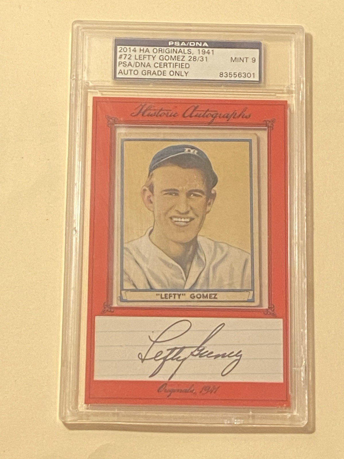 Lefty Gomez #72 Baseball Cards 1941 Play Ball trading card — raw and PSA graded price guide