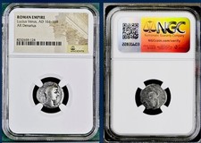 Emperor Lucius Verus Silver Denarius 161-169ad Ngc Genuine Roman Coin Scarce Emperor Lucius Verus Silver Denarius 161-169ad Ngc Genuine Roman Coin Scarce