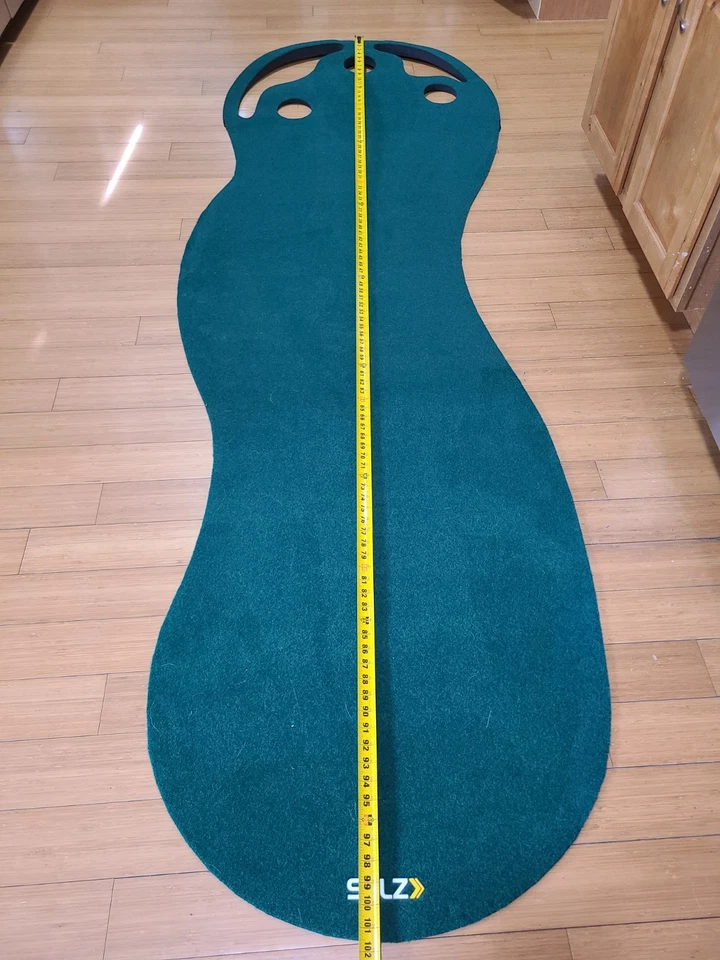Tapete de colocação interno SKLZ Putting Green Par Three para uma sensação verde real com verdadeiro - Imagem 4 de 4