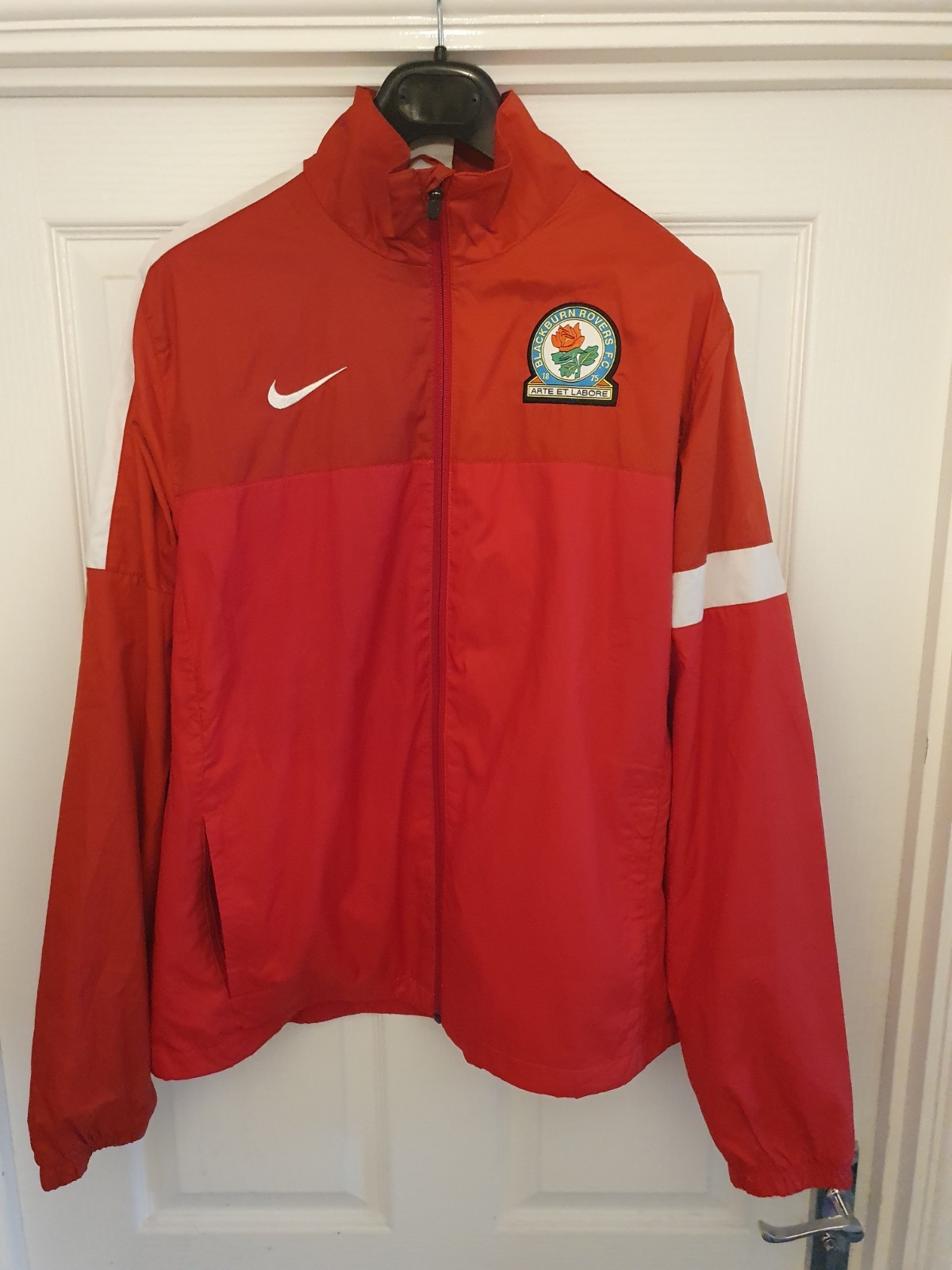SACAI X NIKE Giacca antipioggia uomo vintage Nike Blackburn Rovers Football Club taglia large