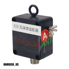 125W Endfeed Adapter 49:1 Balun Feed Adapter Radio Accessory for MagicalANT