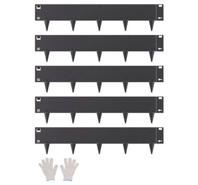 VEVOR Steel Landscape Edging, 10 Packs 39 x 5 in Rust-Resistant Metal Landscape