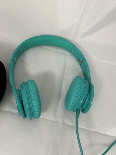 Beats by Dr. Dre Solo HD Aqua Green Teal Wired Headphones