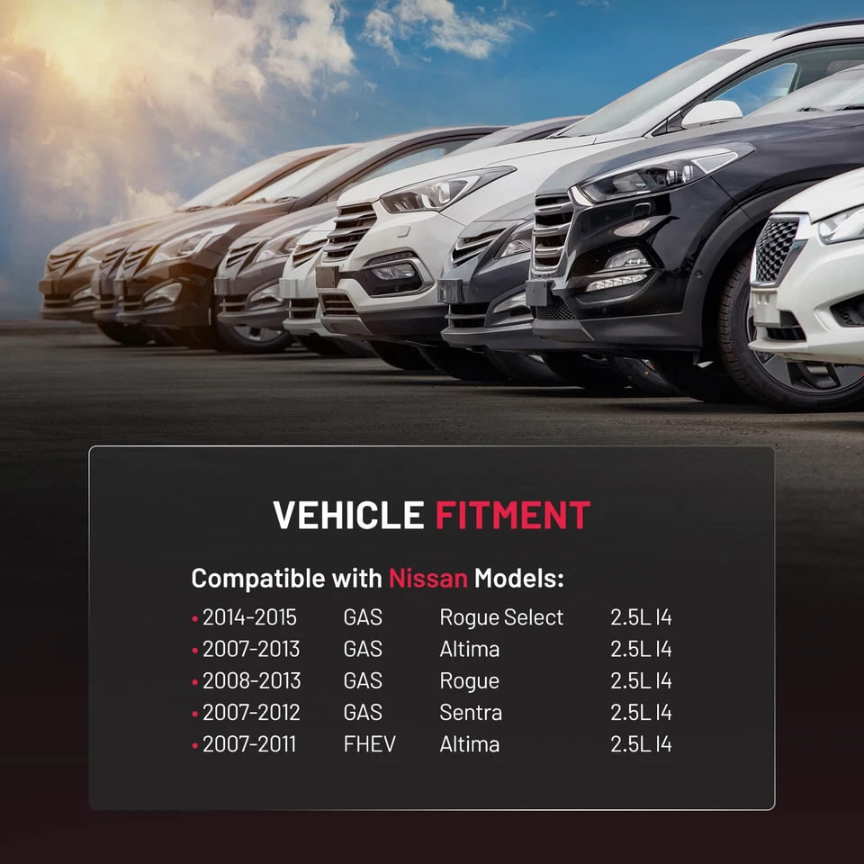 Tampa da válvula do motor com gaxeta para 2007-2012 Nissan Sentra 2.5L L4 - Imagem 2 de 4