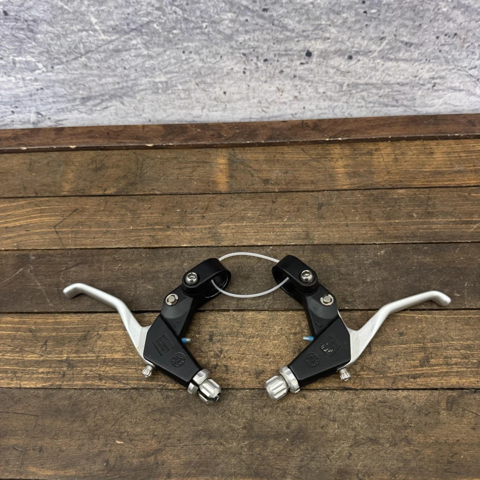 Avid SD-1.9L V-Brake Linear Pull Brake Levers Pair MTB Black Silver Left Right - Image 4 of 4