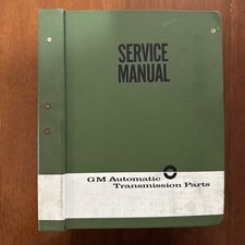 1960’s GM Automatic Transmission Service Manual Parts