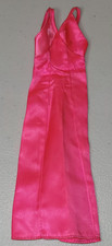 Vintage 1977 Superstar Barbie 9720 HOT PINK SATIN GOWN Damaged  CW1135