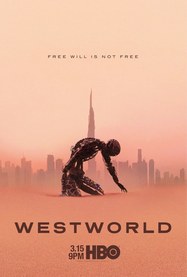 Westworld poster (d) - 11 x 17 inches