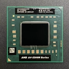 AMD A4-3300M CPU AM3300DDX23GX Mobile Processor X86 Socket FS1 K10