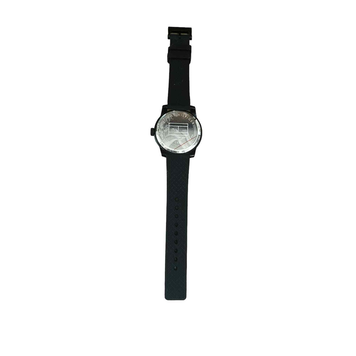 Tommy Hilfiger Watch With 36mm Black Face & Black Silicone Band $_57.JPG?set_id=880000500F main image 4