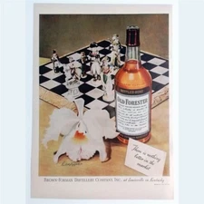 Vintage 1946 Old Forester Bourbon Whisky & Eversharp Pencil Ads LIFE Magazine