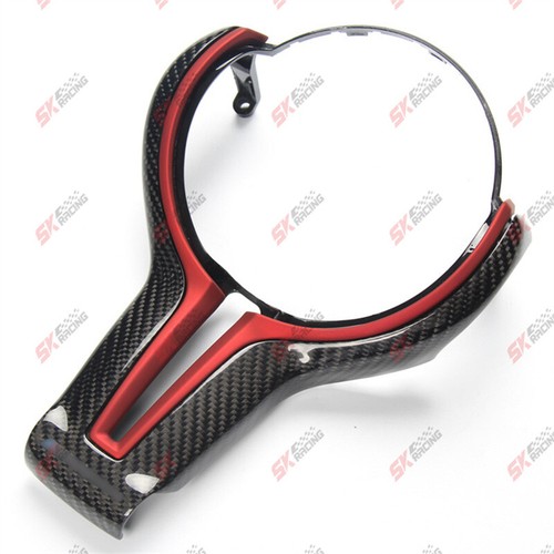 ABS+Carbon Fiber Steering Wheel Frame Cover Interior Trim For BMW M2 F87 2016-21 - Picture 18 of 25