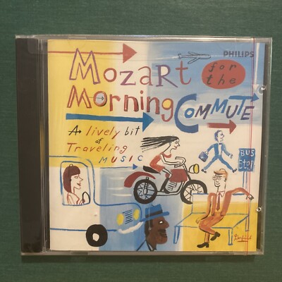 B6 Mozart for the Morning Commute:A Lively Bit of Traveling Music CD NEW SEALED