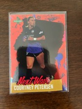 Courtney Petersen RED next wave nextwave insert rookie card? Parkside Vol II 